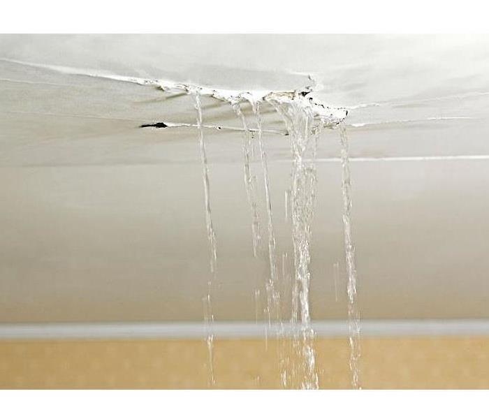 Water Leaking Through Ceiling 