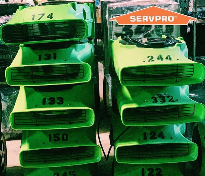 SERVPRO Air Movers 